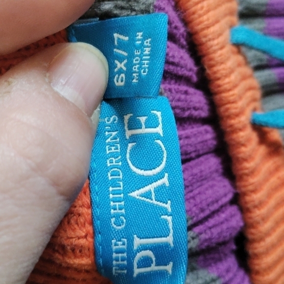 Multi color knit skirt girls 6X/7 - Picture 4 of 4